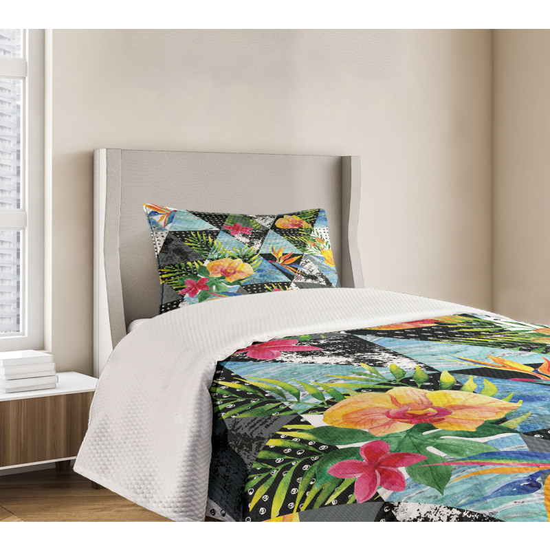 Exotic Geometrical Bedspread Set