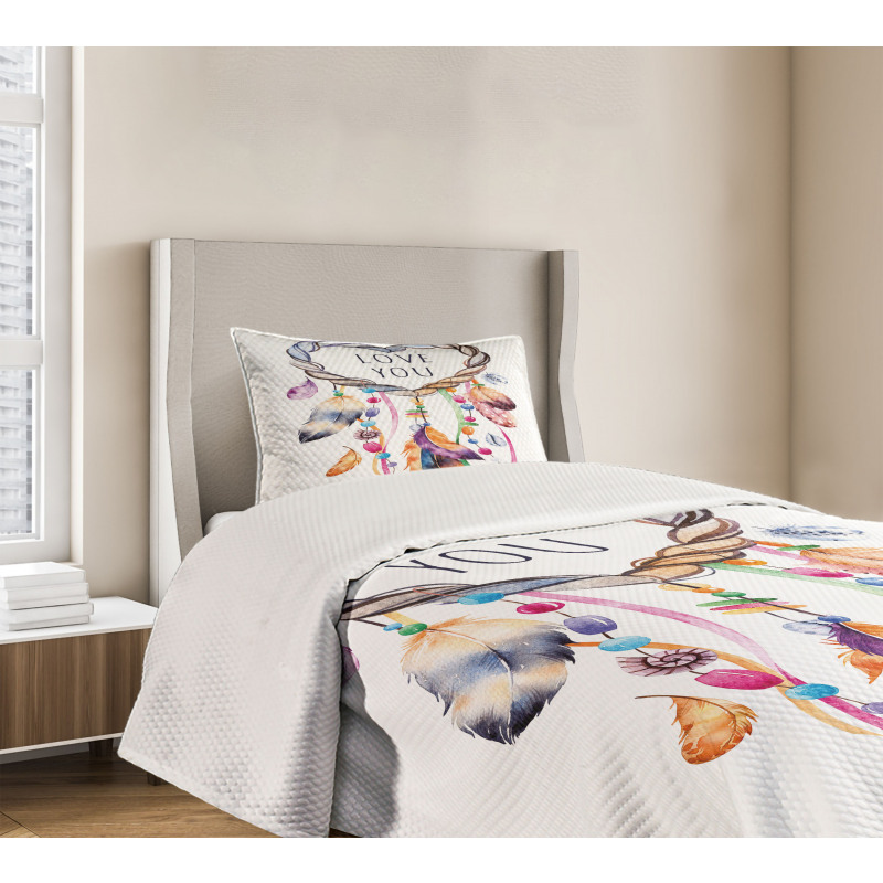 Dreamcatcher Boho Style Bedspread Set