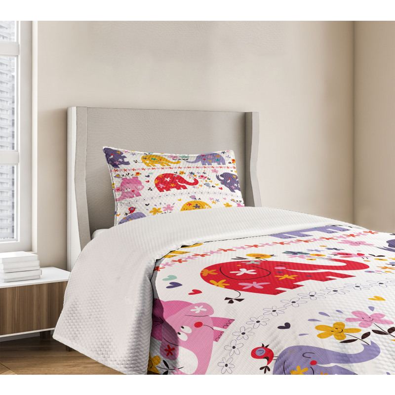 Happy Dancing Animals Bedspread Set