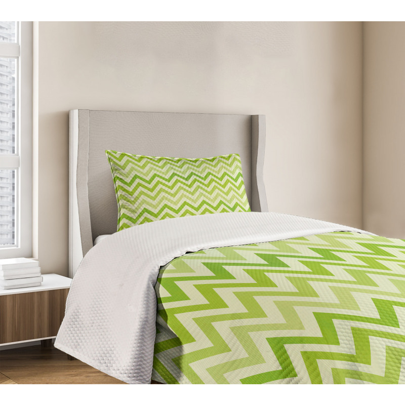 Traditional Chevron Bedspread Set