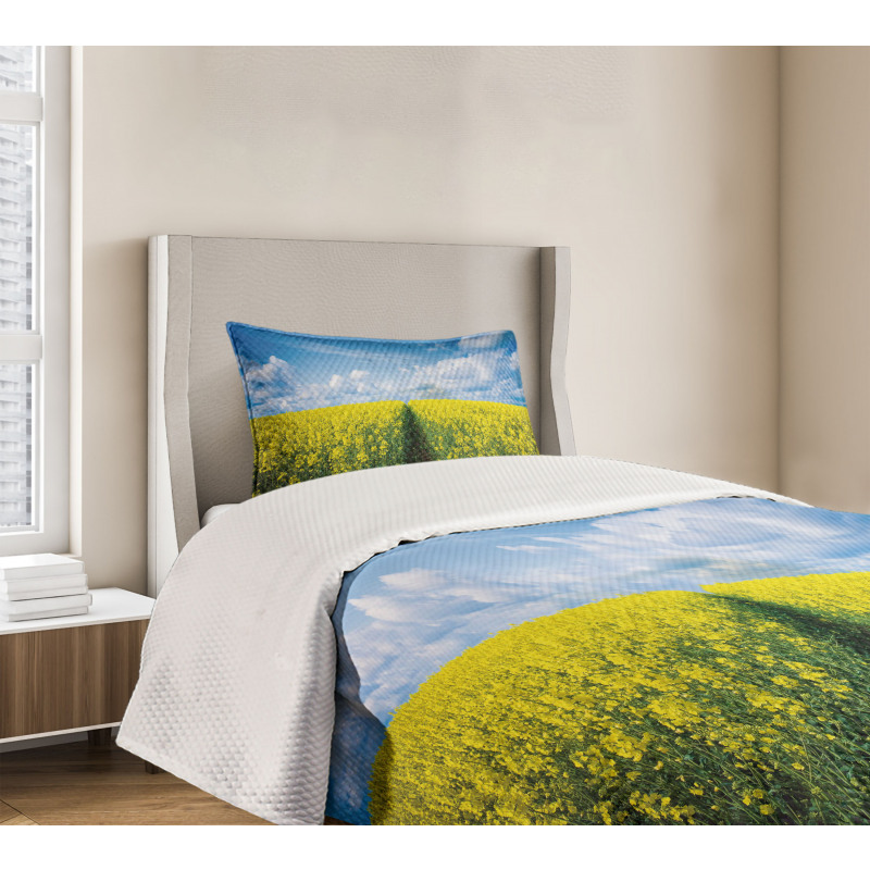 Floral Pathway Bedspread Set