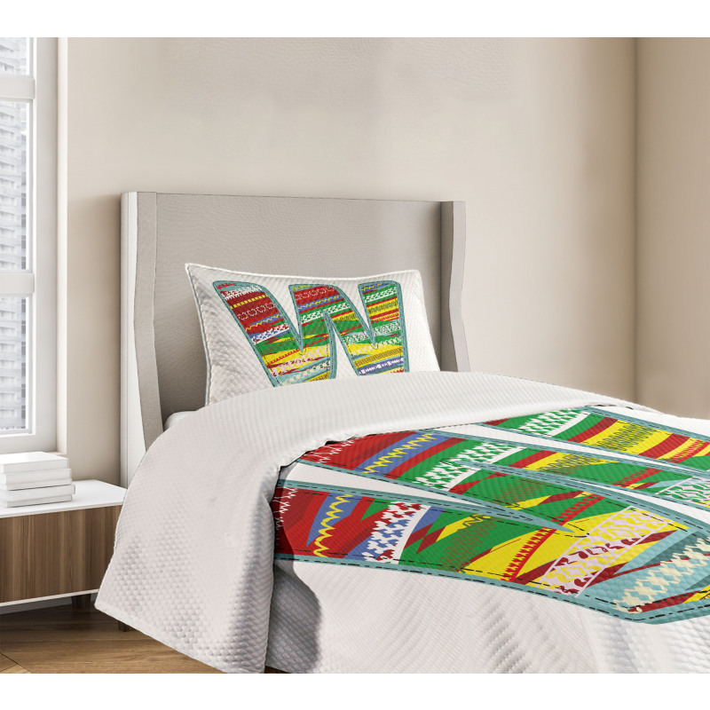 W Boho Eastern African Bedspread Set