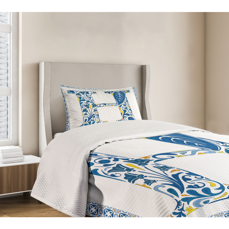 Azulejo Frame Bedspread Set