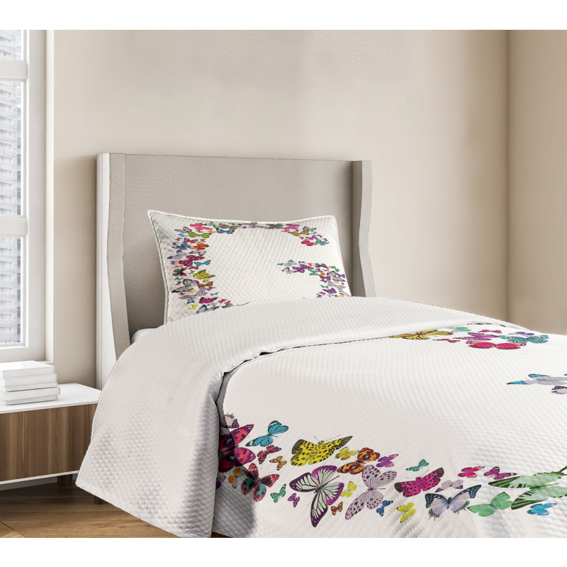 Exotic Butterflies Bedspread Set