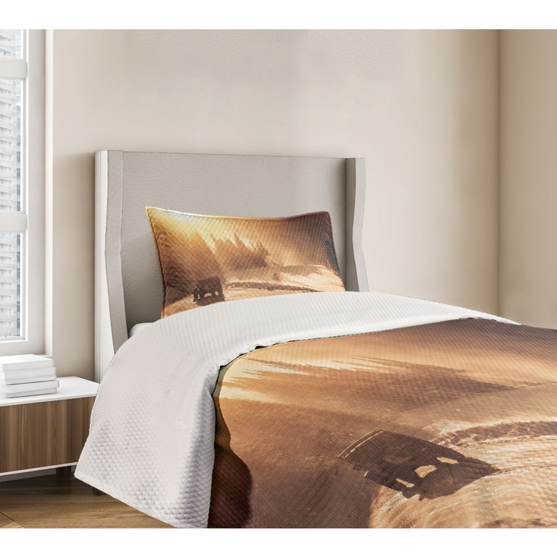 Colorado Mountain Road Bedspread Set