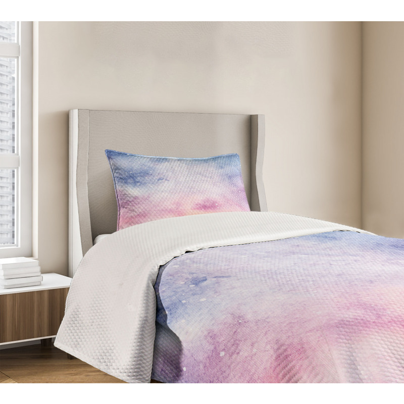 Soft Nebula Bedspread Set