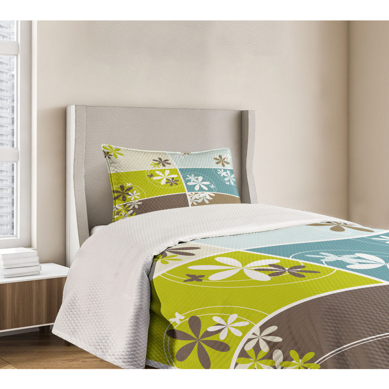 Spring Inspired Blossoms Bedspread Set