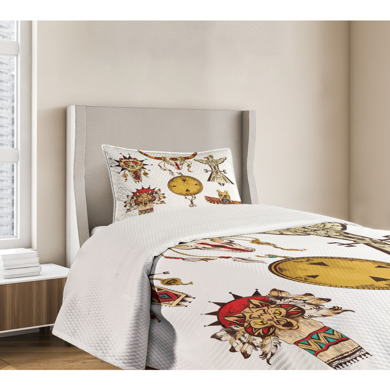 Animal Totems Bedspread Set