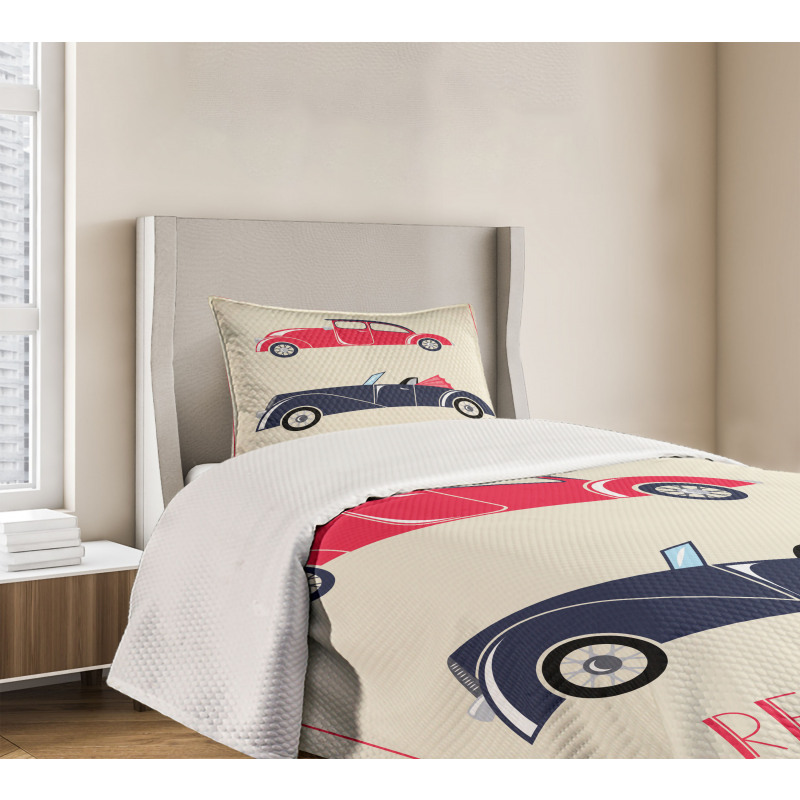 Old School Convertible Bedspread Set