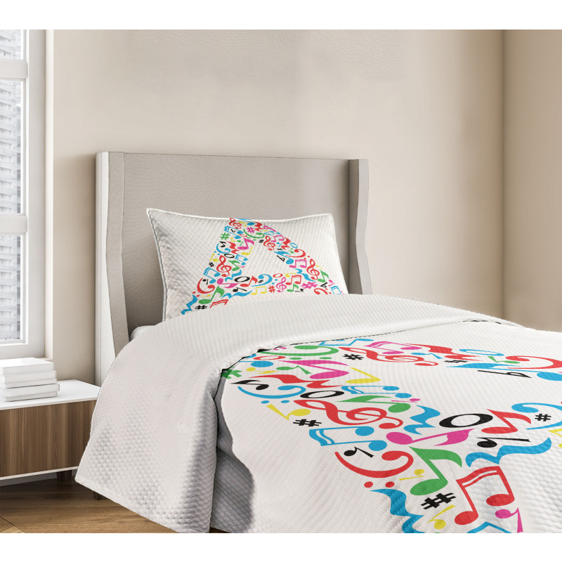 Do Re Mirt Uppercase Bedspread Set