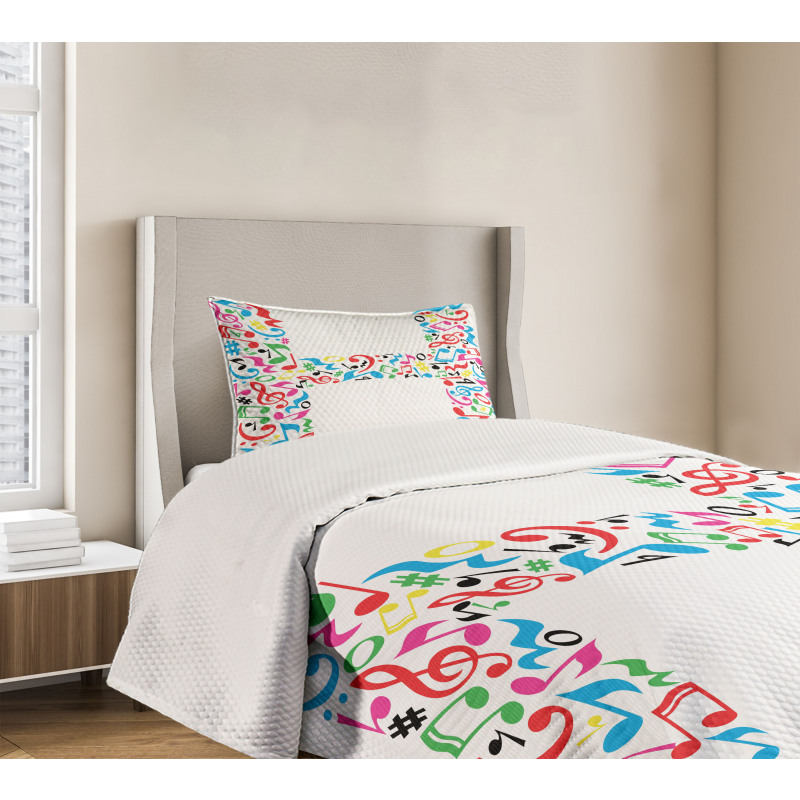 Capital Musical Happy Bedspread Set