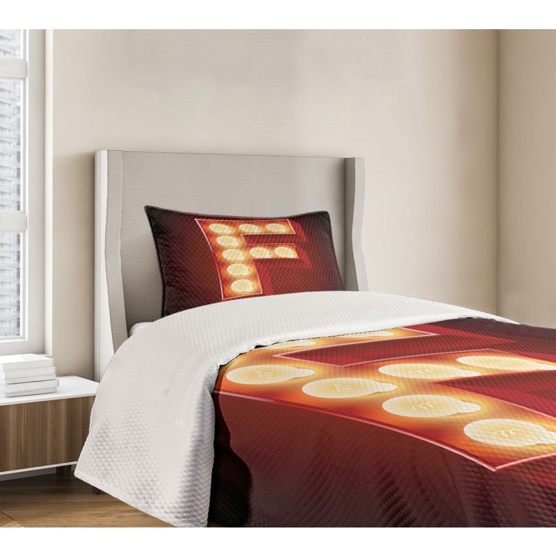 Capital F Casino Disco Bedspread Set