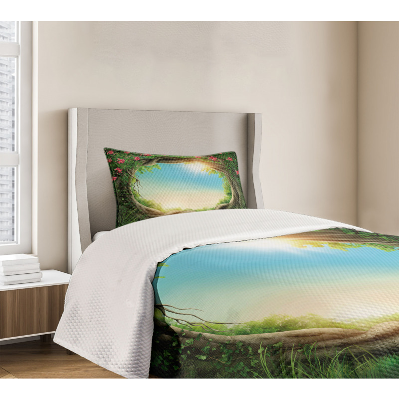 Enchanted Forest in Spring Bedspread Set