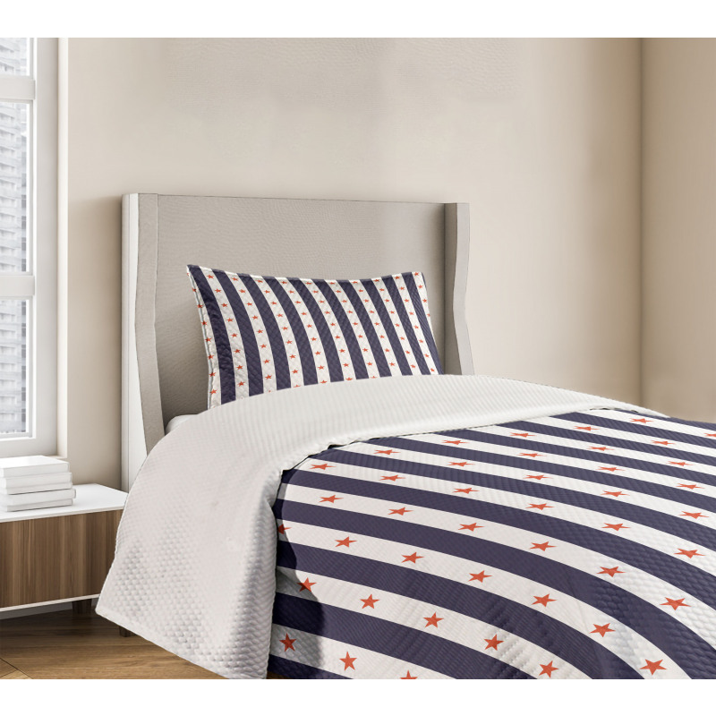 Famous Day of United States Bedspread Set