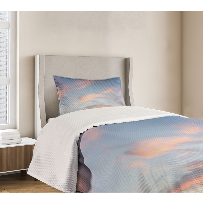 Clouds Sunset Bedspread Set