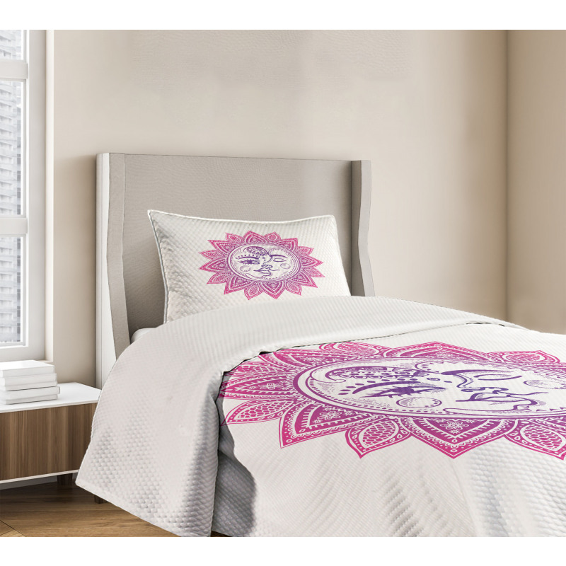 Celestial Elements Floral Bedspread Set