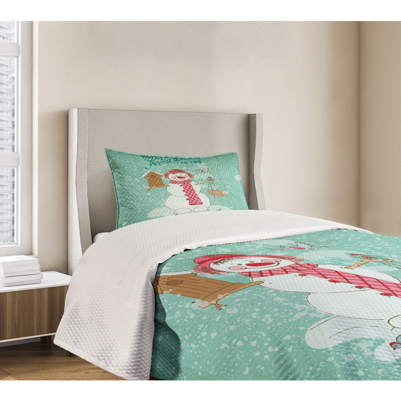 Happy New Year Bedspread Set