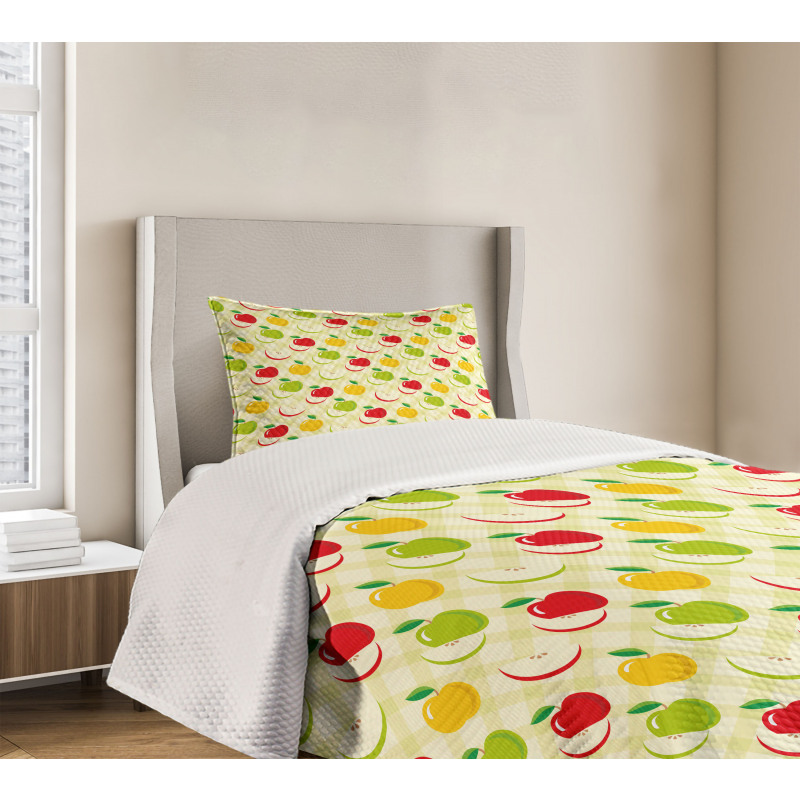 Retro Country Kitchen Bedspread Set