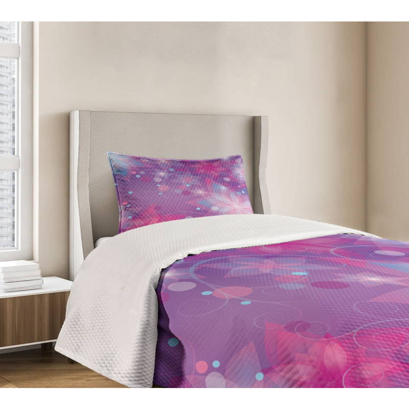 Floral Dreamy Romantic Bedspread Set