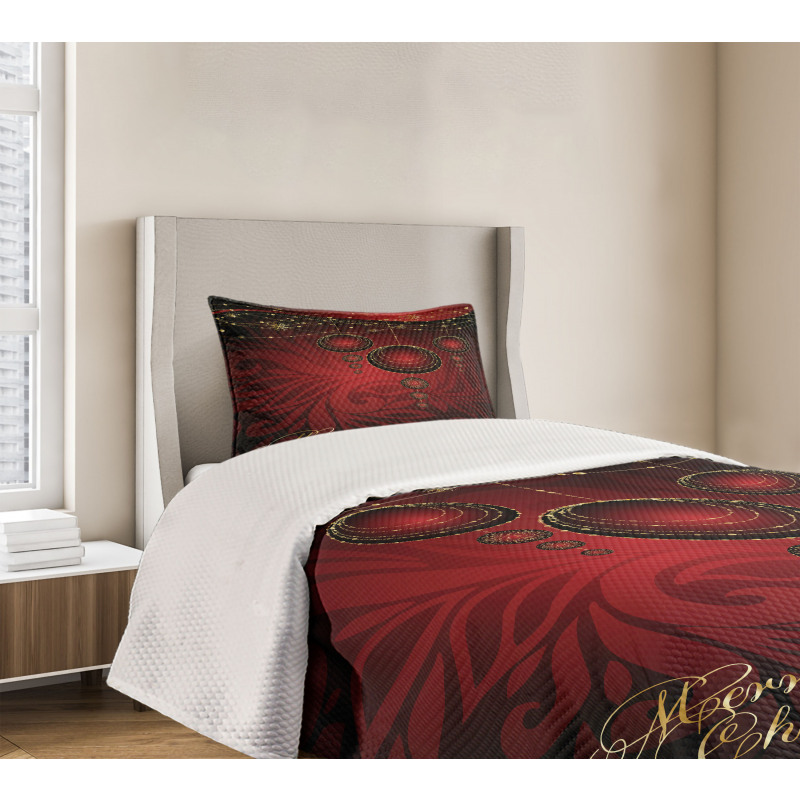 Yuletide Celebration Bedspread Set