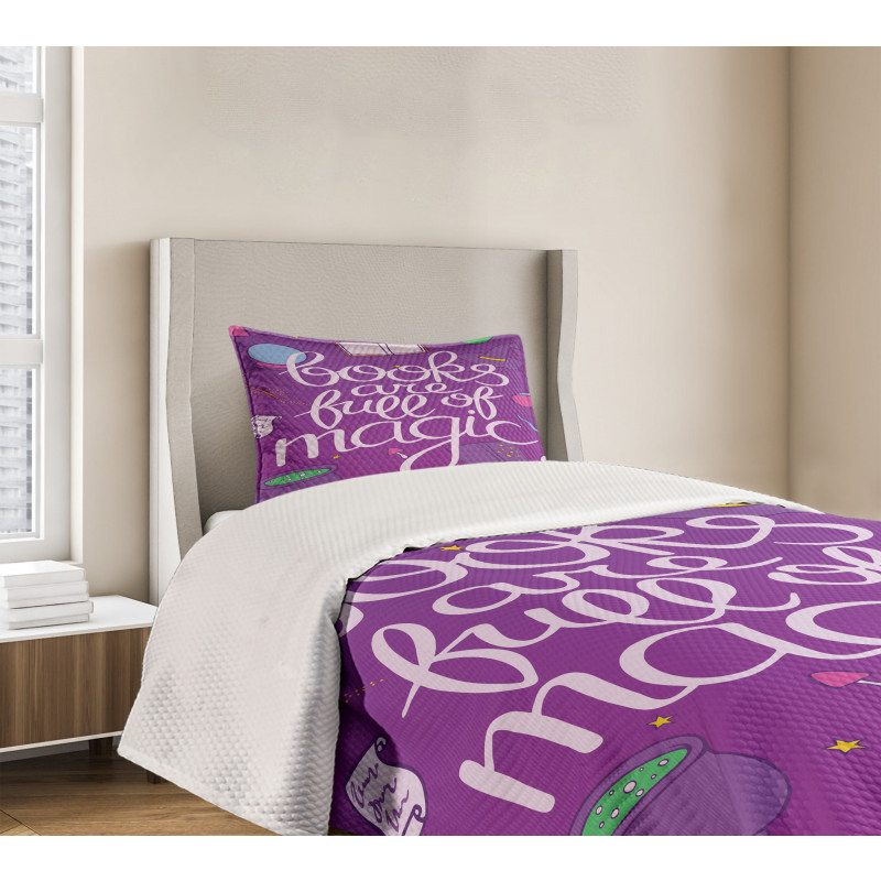Full of Magic Witchcraft Bedspread Set