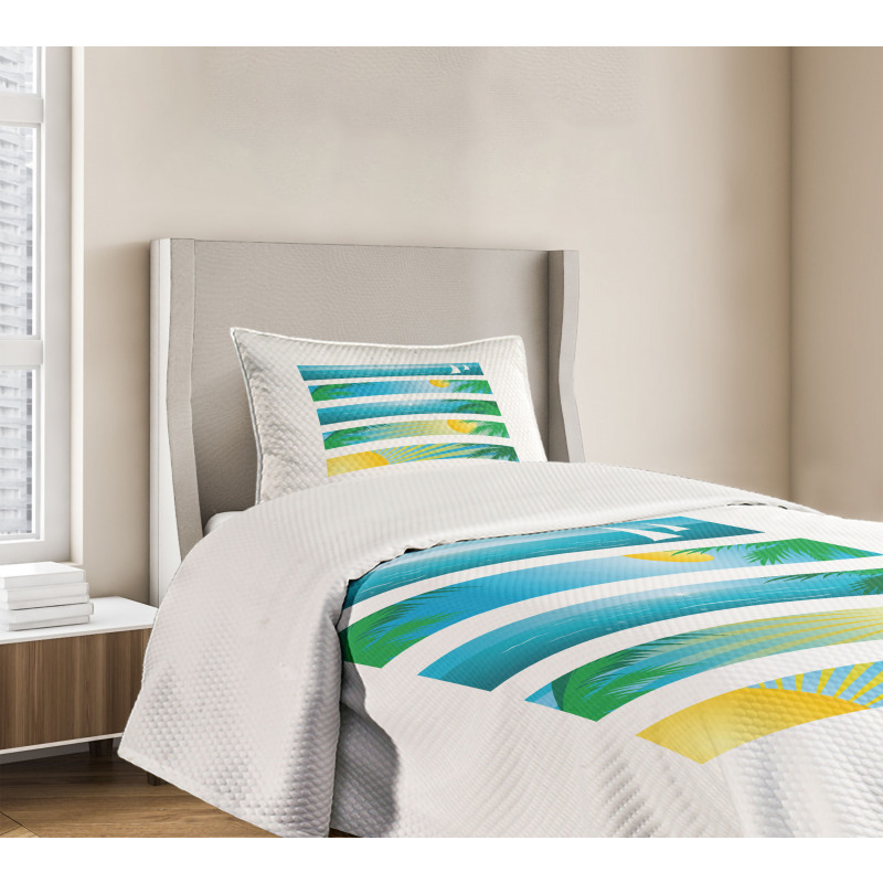 Banner Stripes Exotic Bedspread Set