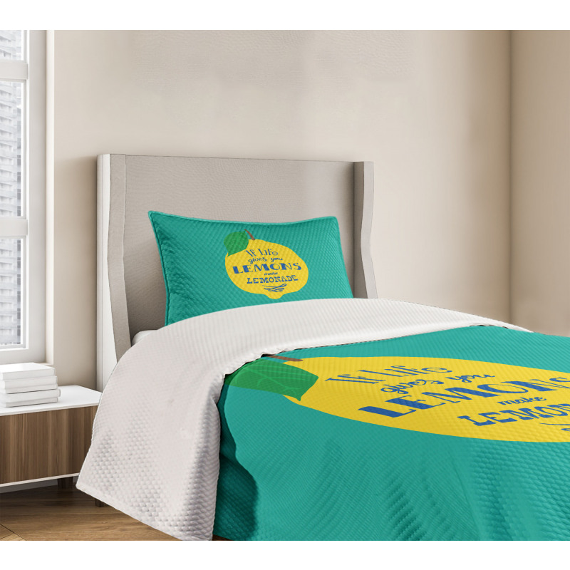 Make Lemonade Bedspread Set
