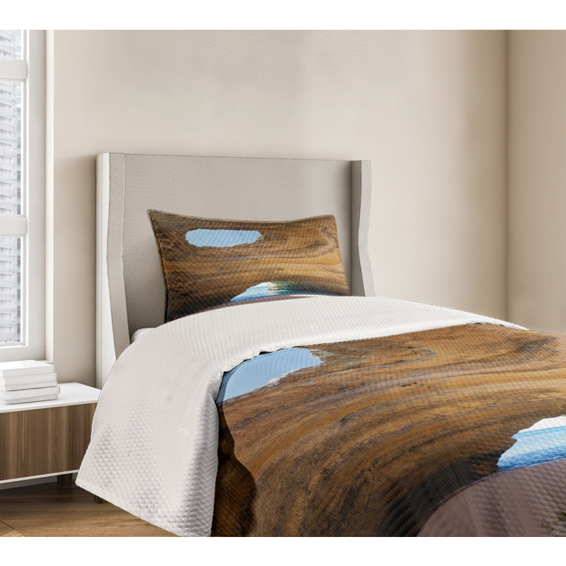 Sea Cave Benagil Portugal Bedspread Set