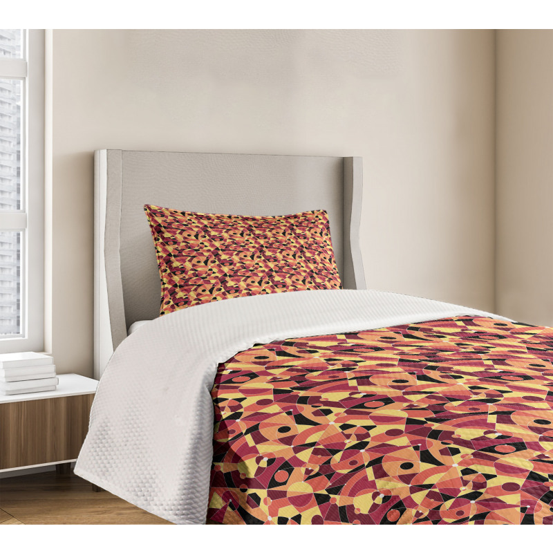 Motley Art Deco Bedspread Set