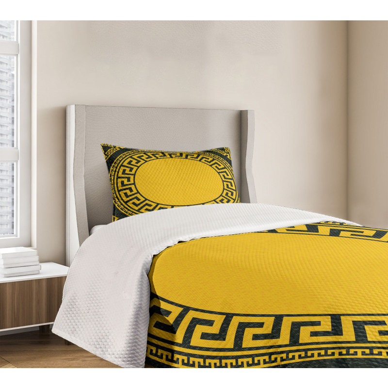 Sun Inspired Circle Bedspread Set