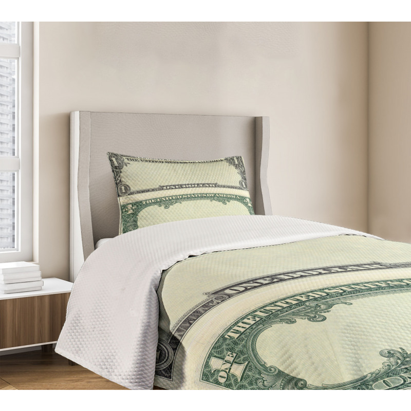 Dollar Buck Bedspread Set