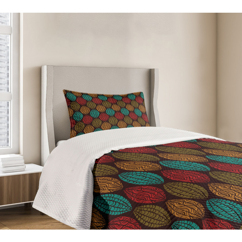 Eastern Native Art Bedspread Set