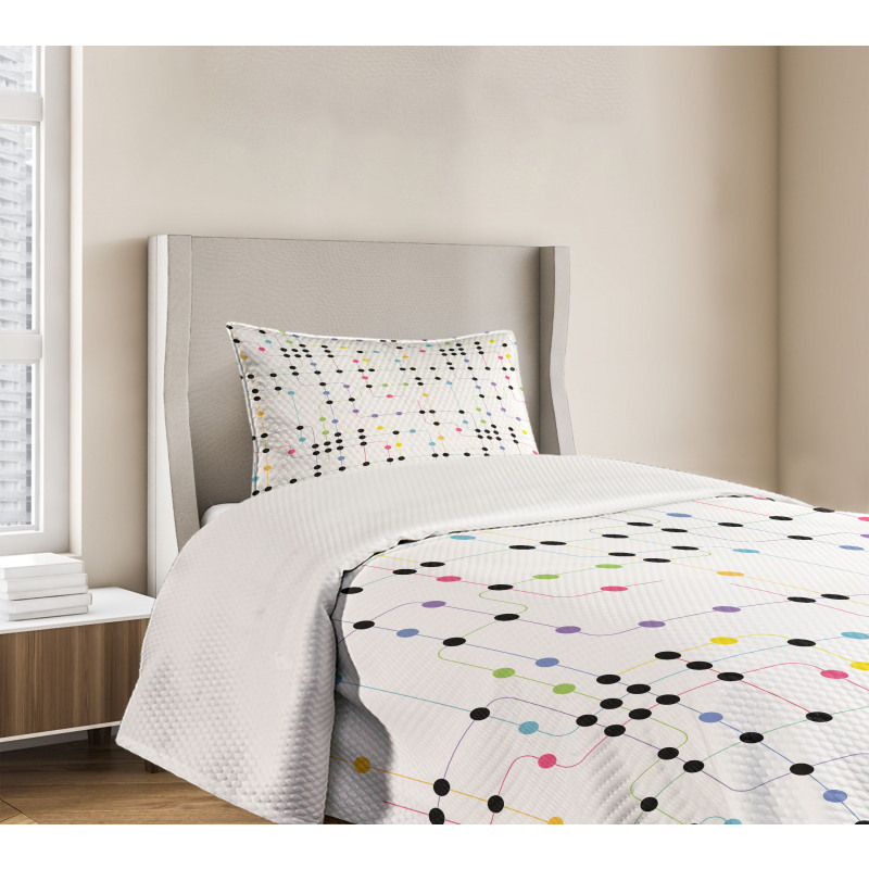 City Metro Scheme Bedspread Set