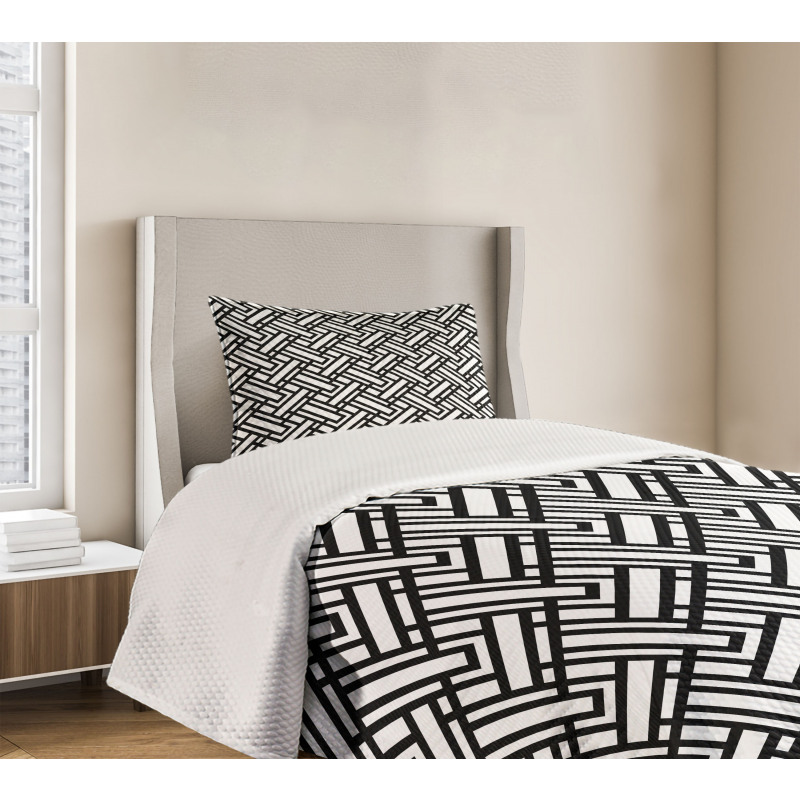 Stripes Pattern Bedspread Set