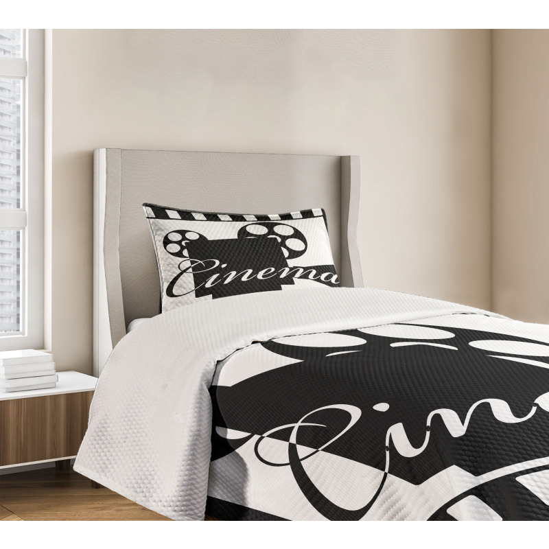 Film Strip Frame Bedspread Set