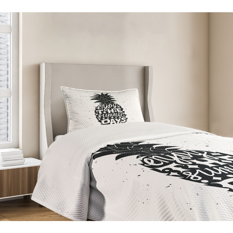 Pineapple Hawaii Fruit Bedspread Set