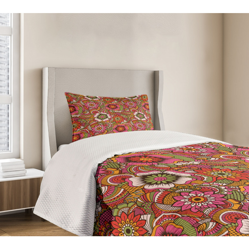 Motley Spring Art Bedspread Set