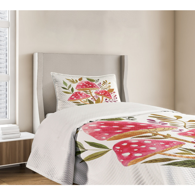 Watercolor Amantias Bedspread Set