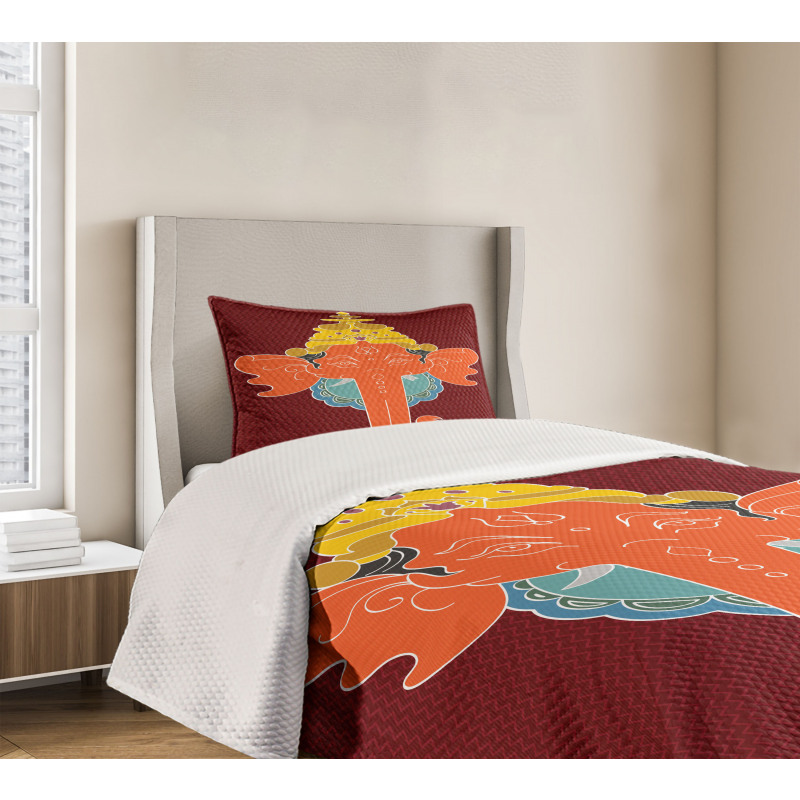 Wisdom Asian Bedspread Set