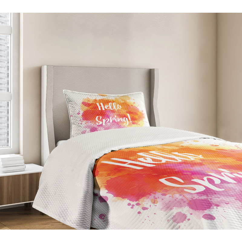 Hello Spring Bedspread Set