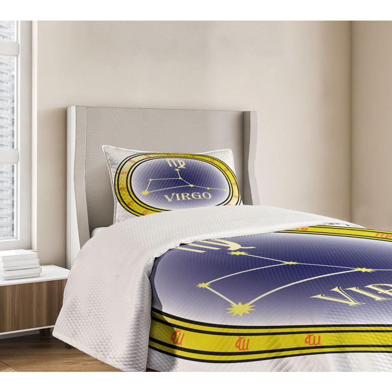 Constellation Sign Bedspread Set