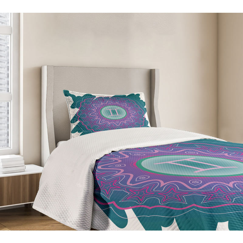 Doodle Mandala Bedspread Set