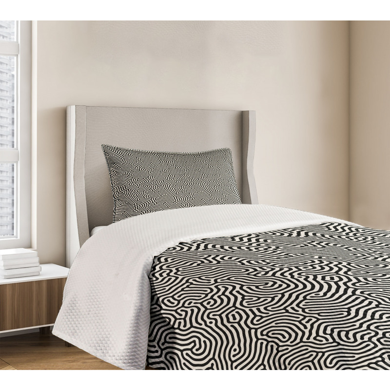 Maze Labyrinth Bedspread Set