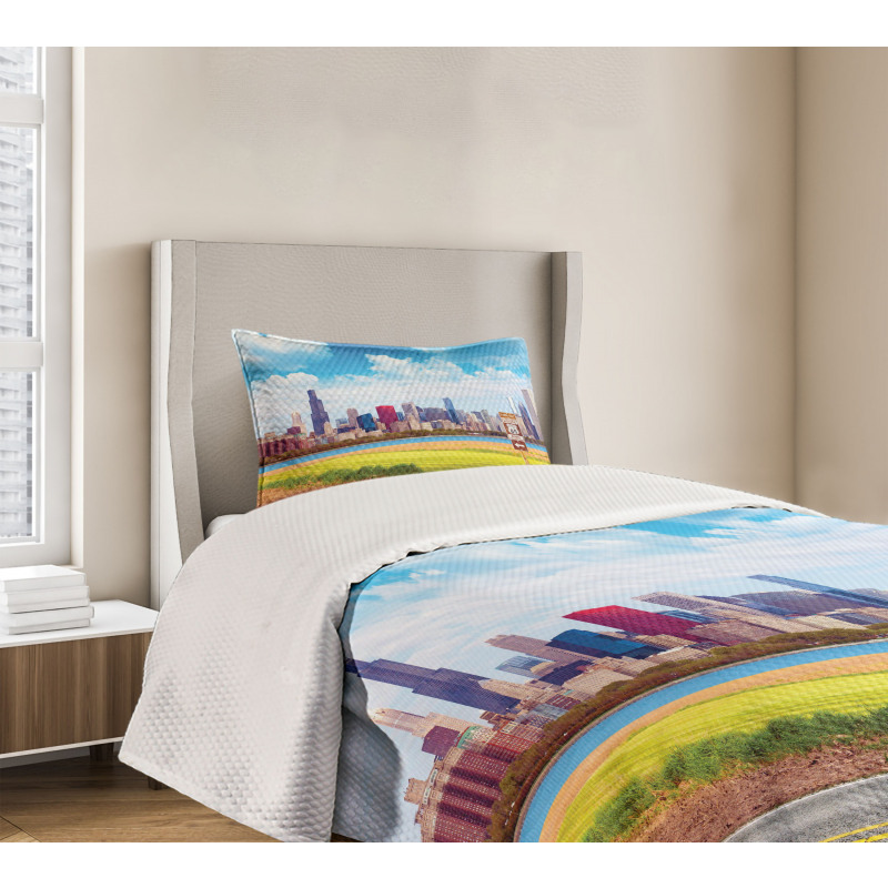 Famous Route 66 Bedspread Set