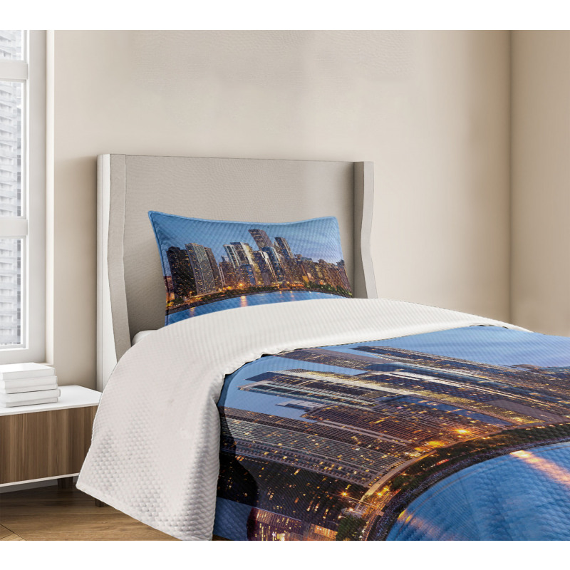 Big City Sunset Bedspread Set