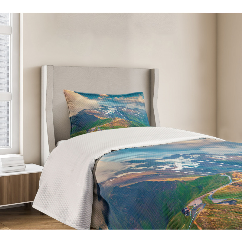 Grossglockner Austria Bedspread Set