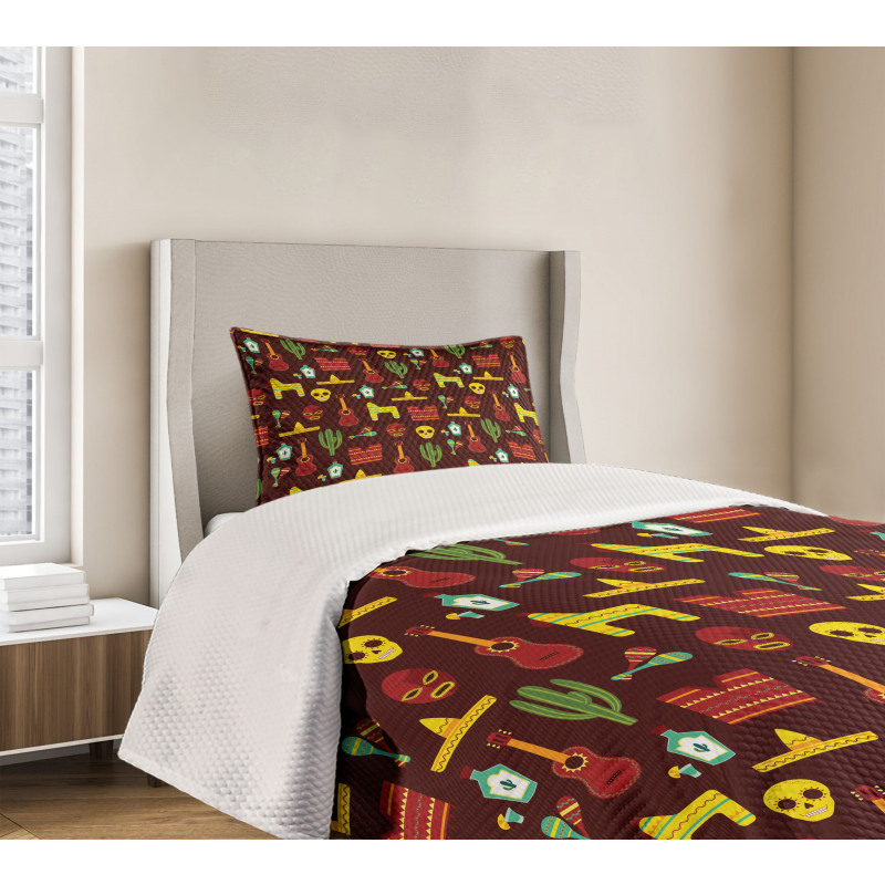 Tequila and Saguro Bedspread Set