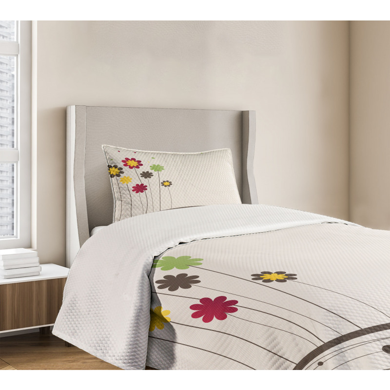 Spring Field Art Bedspread Set