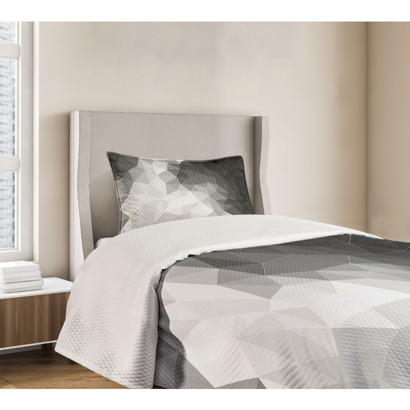 Polygon Triangle Bedspread Set