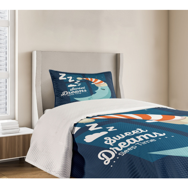 Bedtime Sleep Moon Bedspread Set